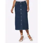 Witt Weiden Jeans-Rock in blue-stone-washed | Gr.: 20