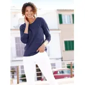 Witt Weiden Rundhals-Shirt in marine | Gr.: 42