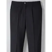 Come on Webhose , Damen, Gr. 40, Normalgrößen, schwarz, 53% Polyester, 43% Schurwolle, 4% Elasthan, unifarben, lang, Hosen Webhose