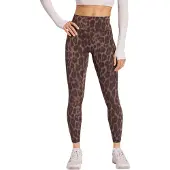Adidas Damen Tight Optime Power Leopard 7/8