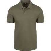 Hugo Boss Slim-Fit Polohemd aus Stretch-Baumwolle mit Logo-Aufnäher Grösse L