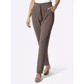 Sieh an! Jersey-Hose in dunkeltaupe | Gr.: 20