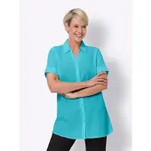 Sieh an! Longbluse in türkis | Gr.: 50
