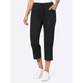 Sieh an! 7/8-Freizeithose in schwarz | Gr.: 38