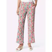 Sieh an! Jersey-Hose in ozean-fuchsia-bedruckt | Gr.: 19