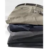 Classic Dog Relaxhose CLASSIC, Herren, Gr. 27, Unterbauchgrößen, blau (blau, meliert), 54% Polyester, 44% Schurwolle, 2% Elasthan, unifarben, lang, Hosen Relaxhose