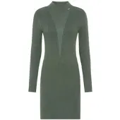 Bruno Banani Strickkleid in Rippstrick