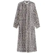 Bugatti Blusenkleid , Damen, Gr. 48, Normalgrößen, bunt (390, marine), 100% Viskose, bedruckt, normal, Kleider Blusenkleid, Modern Fit mit Print