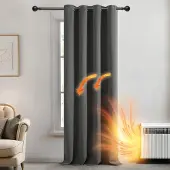 OEM Zonwerende Rolgordijnen Lichtgrijs 132x274 cm