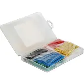 DeLOCK 86278, Kabelrinne, Schwarz, Blau, Grün, Rot, Gelb, PVC, 50 Stück(e)