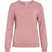 Vila Viril Rundhals Strickpullover