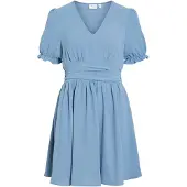 Vila Virella Kurzärmeliges Minikleid