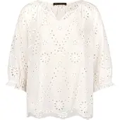 Betty Barclay Schlupfbluse im Carmen-Look in Rohweiß | Gr.: 48