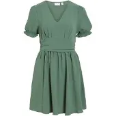 Vila Virella Kurzärmeliges Minikleid