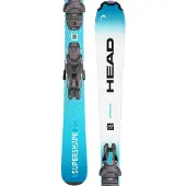 Head Supershape Team Easy Jrs+jrs 7.5 Gw Ca Junior Alpin Skier Paket