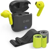 SBS Kit Mit Drahtlosen TWS-Ohrhörern Und Elastischen Fitnessbändern