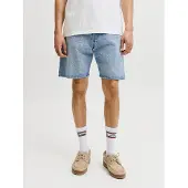 Jack & Jones Shorts "JJITONY JJORIGINAL SHORTS AKM 111", Herren, Gr. M, N-Gr, blau (blau denim pack:light blau), Web, Obermaterial: 100% Baumwolle, unifarben, relaxed fit knielang, Hosen Shorts
