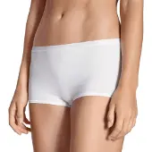 Calida Slip "Slip Panty-Slip Natural Comfort 1er Pack", Damen, Gr. 40-42, weiß, Obermaterial: 92% Baumwolle CO. 8% Elasthan EL., Unterhosen Slip