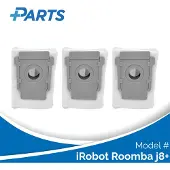 Plus.Parts iRobot Roomba j8+ Staubbeutel (3-er Pack, )