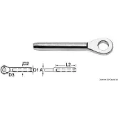 Osculati Augenendstück AISI 316 Ø 4 mm 05.190.04