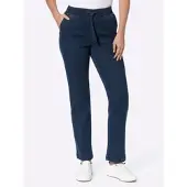 Sieh an! Schlupfjeans in blue-stone-washed | Gr.: 24