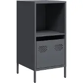 vidaXL Sideboard Anthrazit 35x39x73,5 cm Kaltgewalzter Stahl