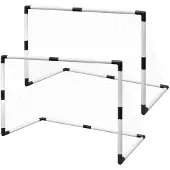vidaXL 2-tlg. Mini-Fußballtor-Set für Kinder 91,5x48x61 cm