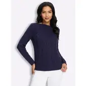 Sieh an! Pullover in marine | Gr.: 50