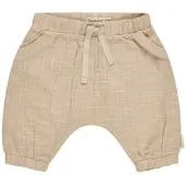Sterntaler Stoffhose "Hose Leinenoptik", Mädchen, Gr. 56, EURO, beige, Obermaterial: 100% Baumwolle CO., Hosen Stoffhose