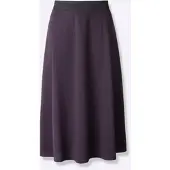 Witt Weiden Jersey-Rock in bordeaux + aubergine | Gr.: 44