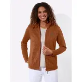 Witt Weiden Shirtjacke in cognac | Gr.: 42