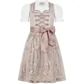 Nübler Kinderdirndl 3-teilig Stella in Taupe | Gr.: 152