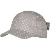 Sterntaler Baseball Cap "Basecap Herzchen", Mädchen, Gr. 51, grau (lichtgrau), Obermaterial: 52% Viskose CV. 48% Baumwolle CO., Caps Baseball Cap