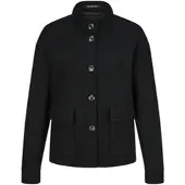 Peter Hahn Jersey-Jacke schwarz