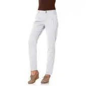 Linea Tesini By Heine Chinohose, Damen, Gr. 23, Kurzgrößen, weiß, 98% Baumwolle, 2% Elasthan, , unifarben, lang, Hosen Chinohose