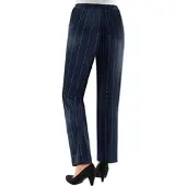Witt Weiden Jersey-Hose in marine-getupft | Gr.: 24