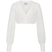 Nübler Dirndlbluse NÜBLER "Dirndlbluse langarm Charlotte", Damen, Gr. 36, beige (creme), Obermaterial: 100% Polyester PES., Blusen Dirndlbluse