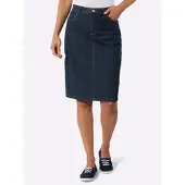 Witt Weiden Jeans-Rock in dark blue | Gr.: 40