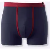 Witt Weiden Hose kurz in marine + dunkelrot | Gr.: 9