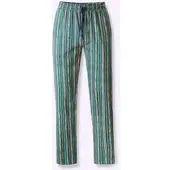 Witt Schlafanzug "Hose lang Hose lang", Herren, Gr. 44/46, dunkelblau, grün, gestreift, Homewear-Sets Schlafanzug