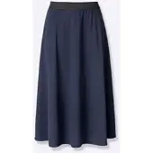 Witt Weiden Jersey-Rock in marine + jeansblau | Gr.: 42