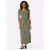Witt Weiden Jersey-Kleid in khaki | Gr.: 44