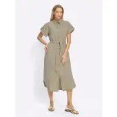 HEINE Kleid in sand-meliert | Gr.: 46