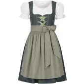 Nübler Kinderdirndl Petra in Grün | Gr.: 140