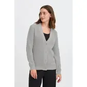Oxmo Strickjacke OXKimmie in Grau | Gr.: XS