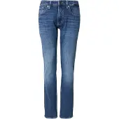 Tommy Hilfiger Slim-fit-Jeans TOMMY JEANS "SCANTON SLIM", Herren, Gr. 33, Länge 32, blau (denim schwarz), Denim/Jeans, Obermaterial: 99% Baumwolle, 1% Elasthan, slim fit lang, Jeans Slim-fit-Jeans