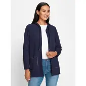 HEINE Shirtjacke in marine | Gr.: 36