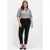 Sheego Schlupfhose in schwarz | Gr.: 52