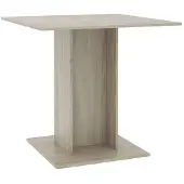 vidaXL Esstisch Sonoma-Eiche 80x80x75 cm Holzwerkstoff