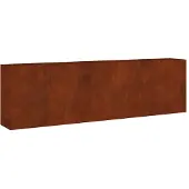 vidaXL Hochbeet 280x40x80 cm Cortenstahl